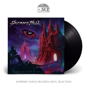 SATAN'S FALL · Destination Destruction | BLACK LP (Heavy Metal Vinyl)