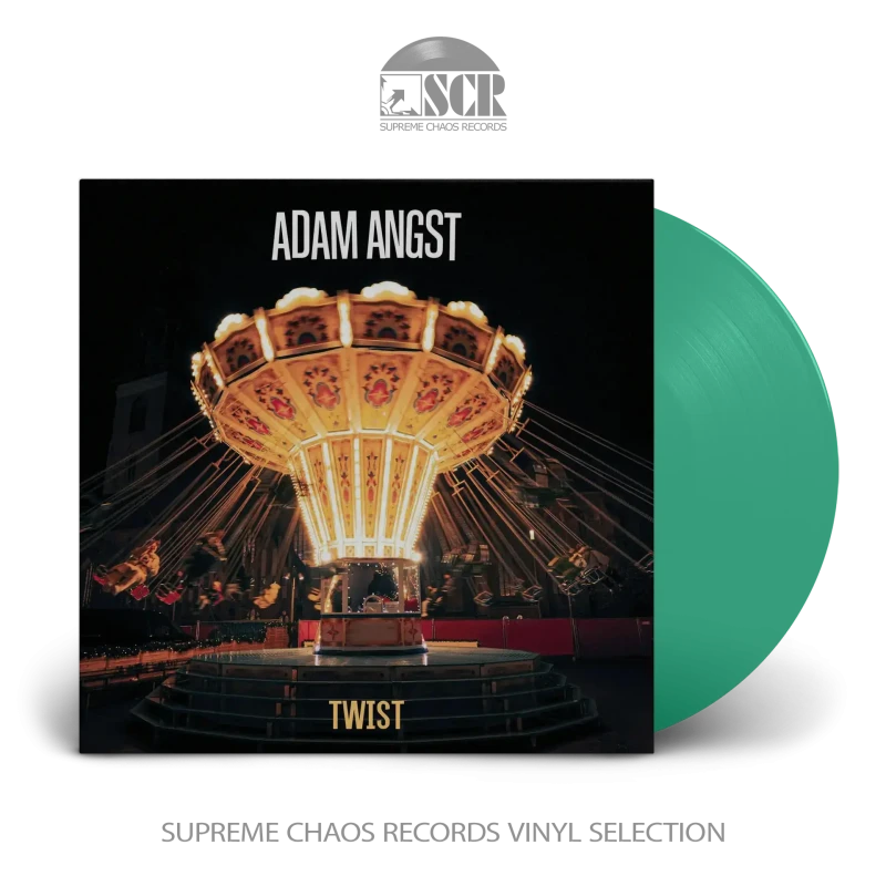 Adam Angst · Twist | Transparent Petrol LP