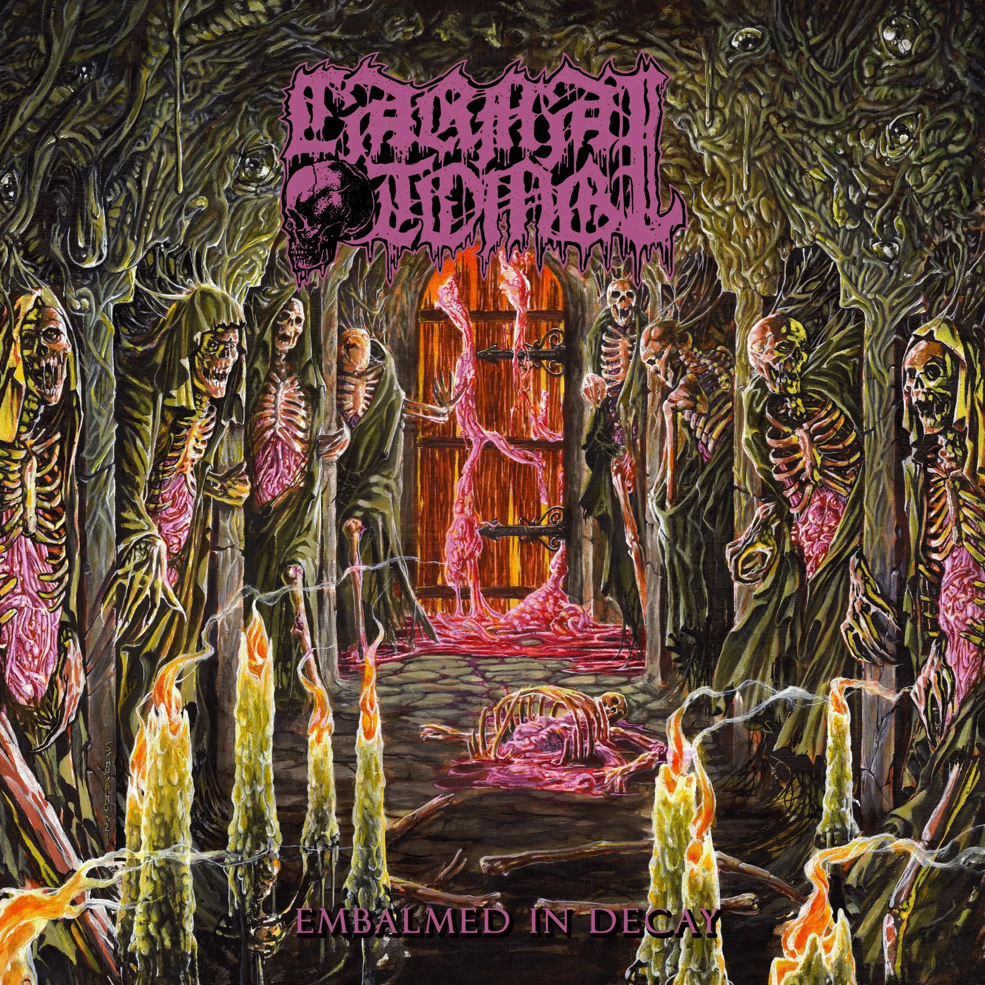 CARNAL TOMB · Embalmed In Decay | BLACK LP (Death Metal Vinyl) · Picture 1