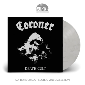 CORONER - Death Cult [WHITE/BLACK MARBLED LP] (Thrash Metal Vinyl)
