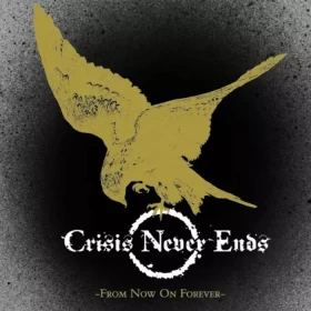 CRISIS NEVER ENDS · From Now On Forever | BLACK/GOLD 7" EP (Hardcore Vinyl) · Picture 1