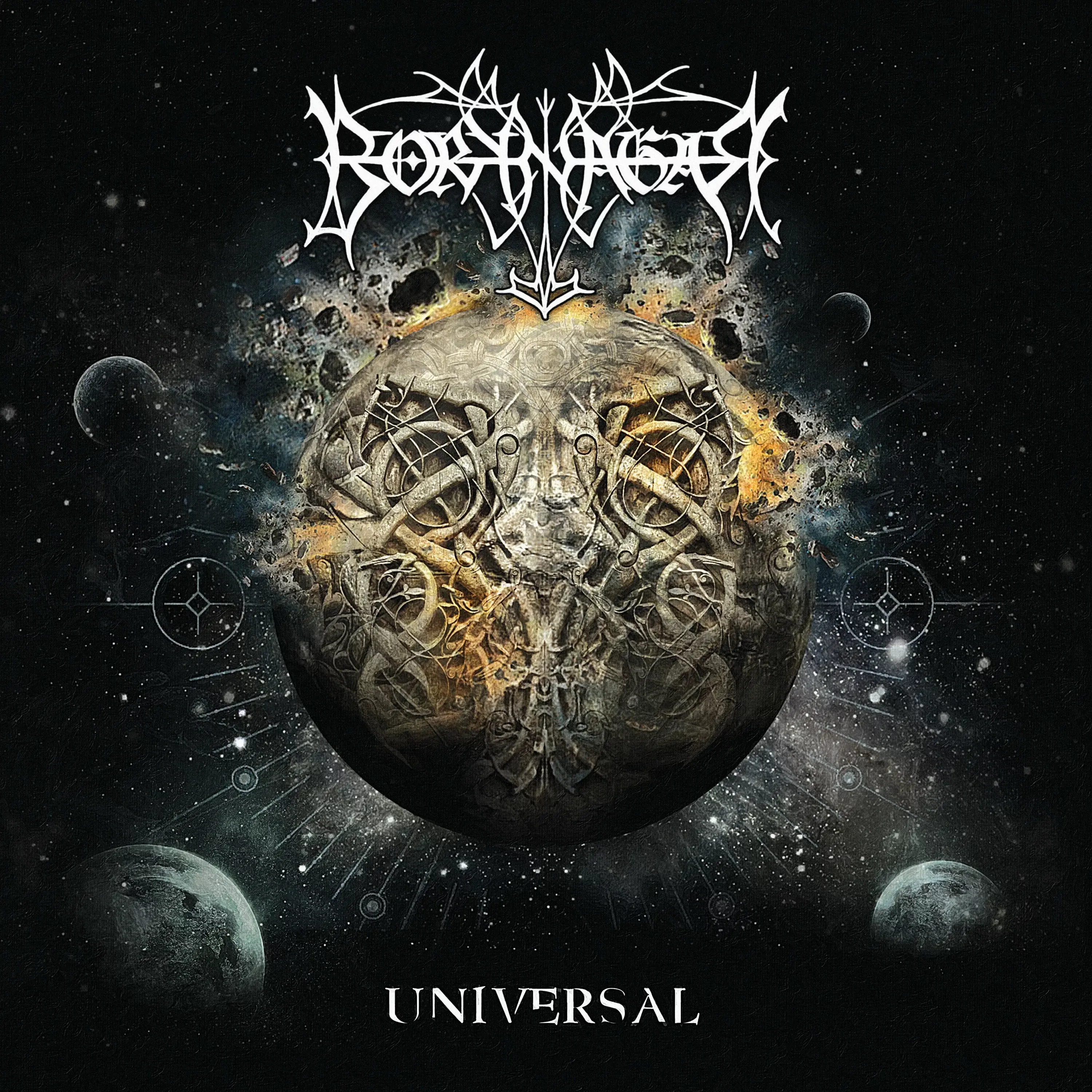 BORKNAGAR · Universal (Re-Issue 2023) | TRANPSARENT YELLOW 2LP (Progressive Metal/Black Metal Vinyl) · Picture 1