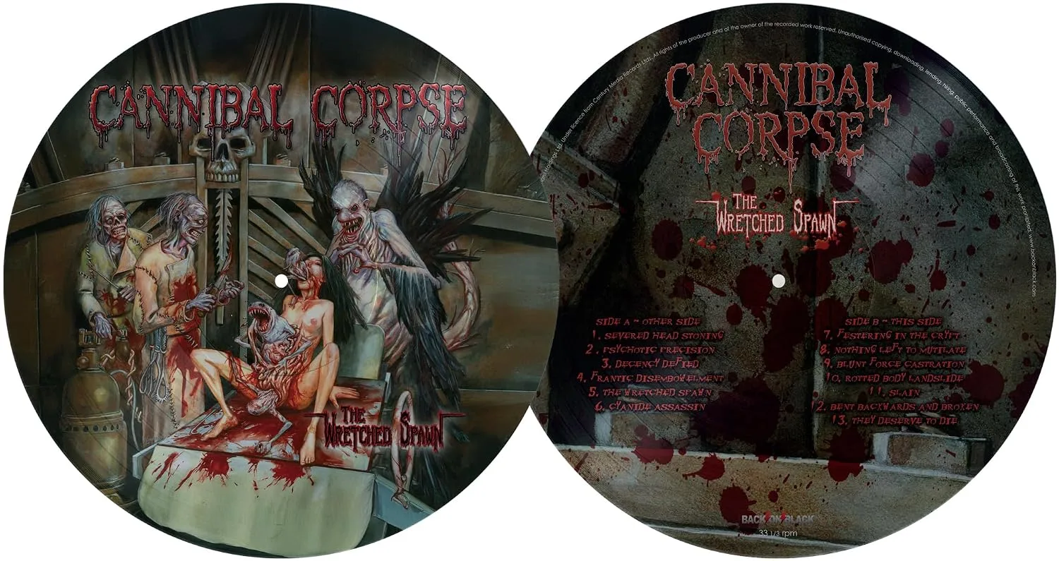 CANNIBAL CORPSE · The Wretched Spawn | PICTURE DISC LP (Death Metal Vinyl)