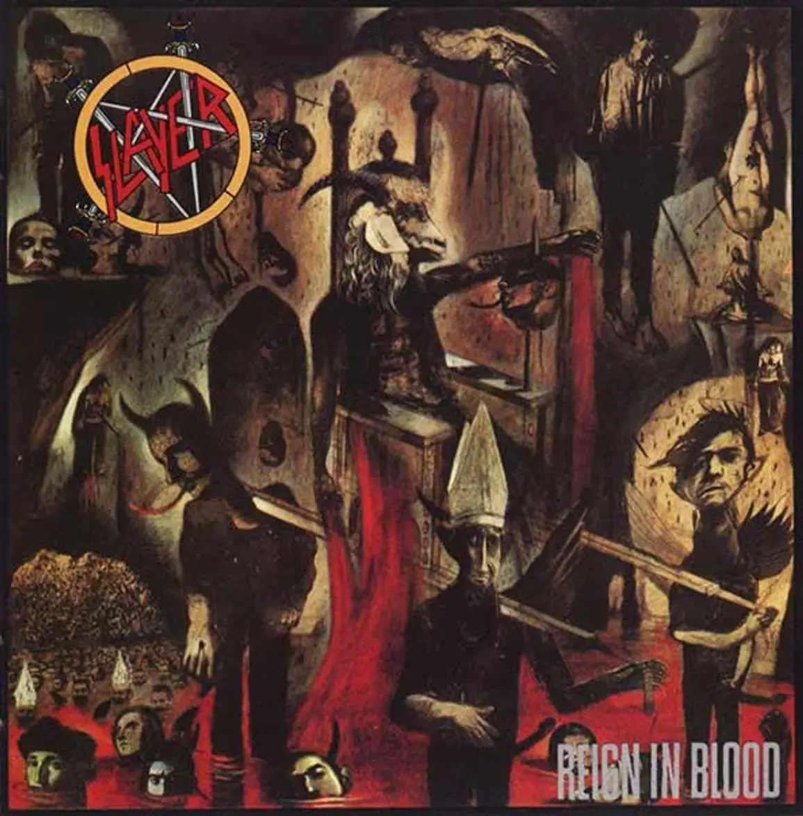 SLAYER · Reign In Blood | BLACK LP (Thrash Metal Vinyl) · Picture 1