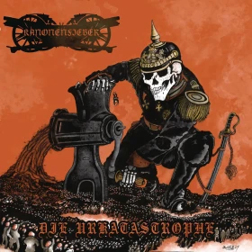 KANONENFIEBER · Die Urkatastrophe | TRANSPARENT ORANGE LP (Black Metal Vinyl) · Picture 1