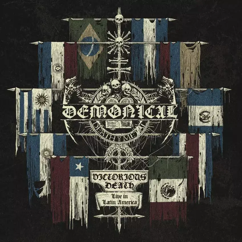 DEMONICAL · Victorious Death - Live in Latin America | BLACK LP (Death Metal Vinyl) · Picture 1