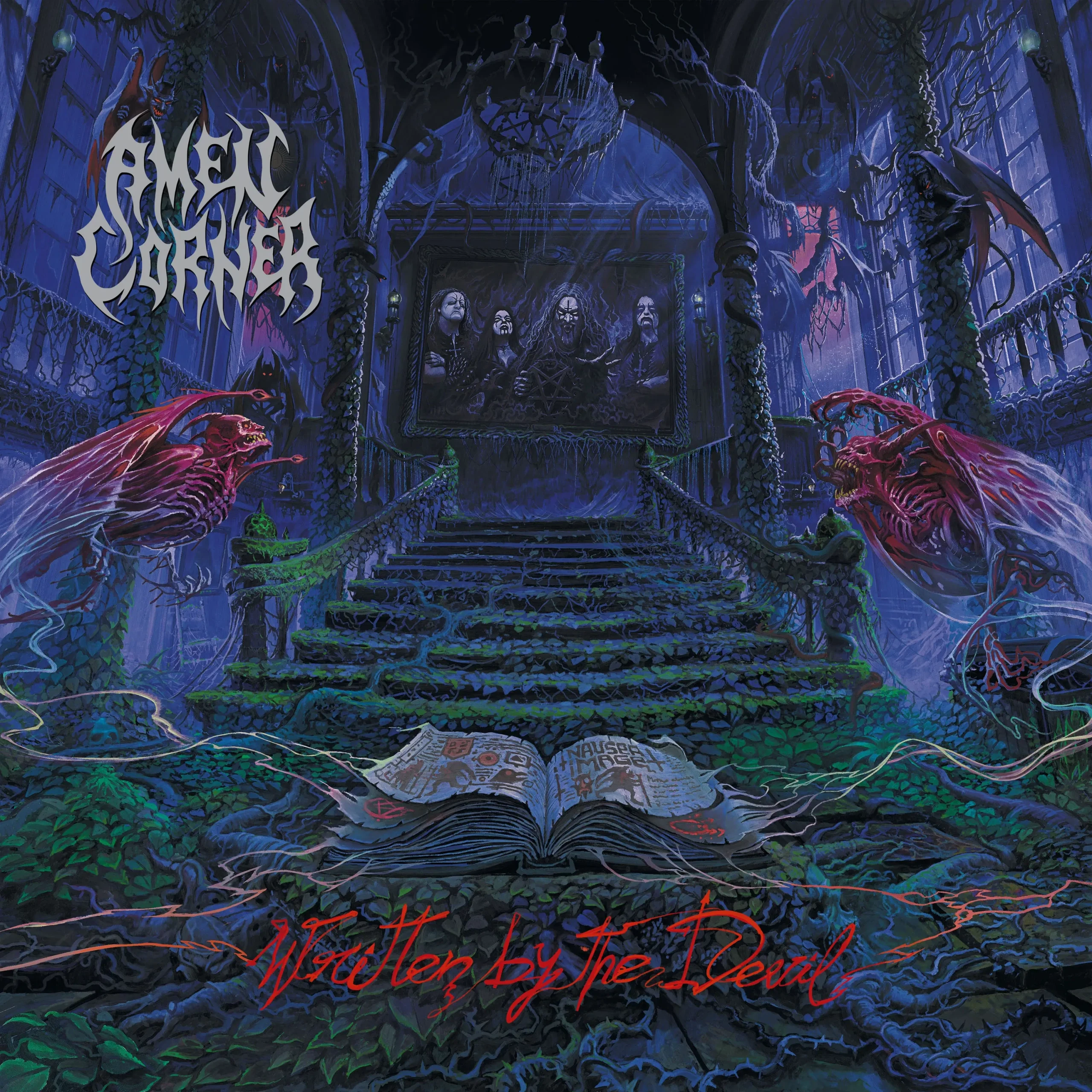 AMEN CORNER · Written By The Devil | DIGIPAK CD (Black Metal CDs)
