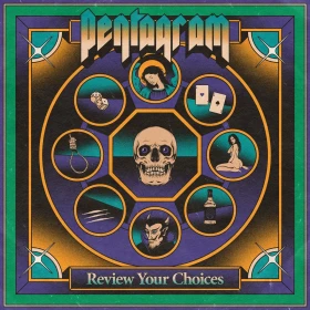 PENTAGRAM · Review Your Choices (Re-Release 2024) | NEON GREEN LP (Doom Metal Vinyl) · Picture 1
