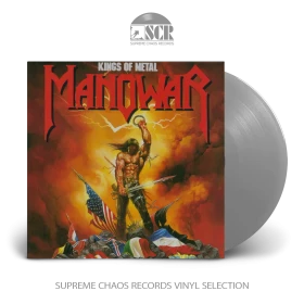 MANOWAR · Kings Of Metal | SILVER LP (Heavy Metal Vinyl)