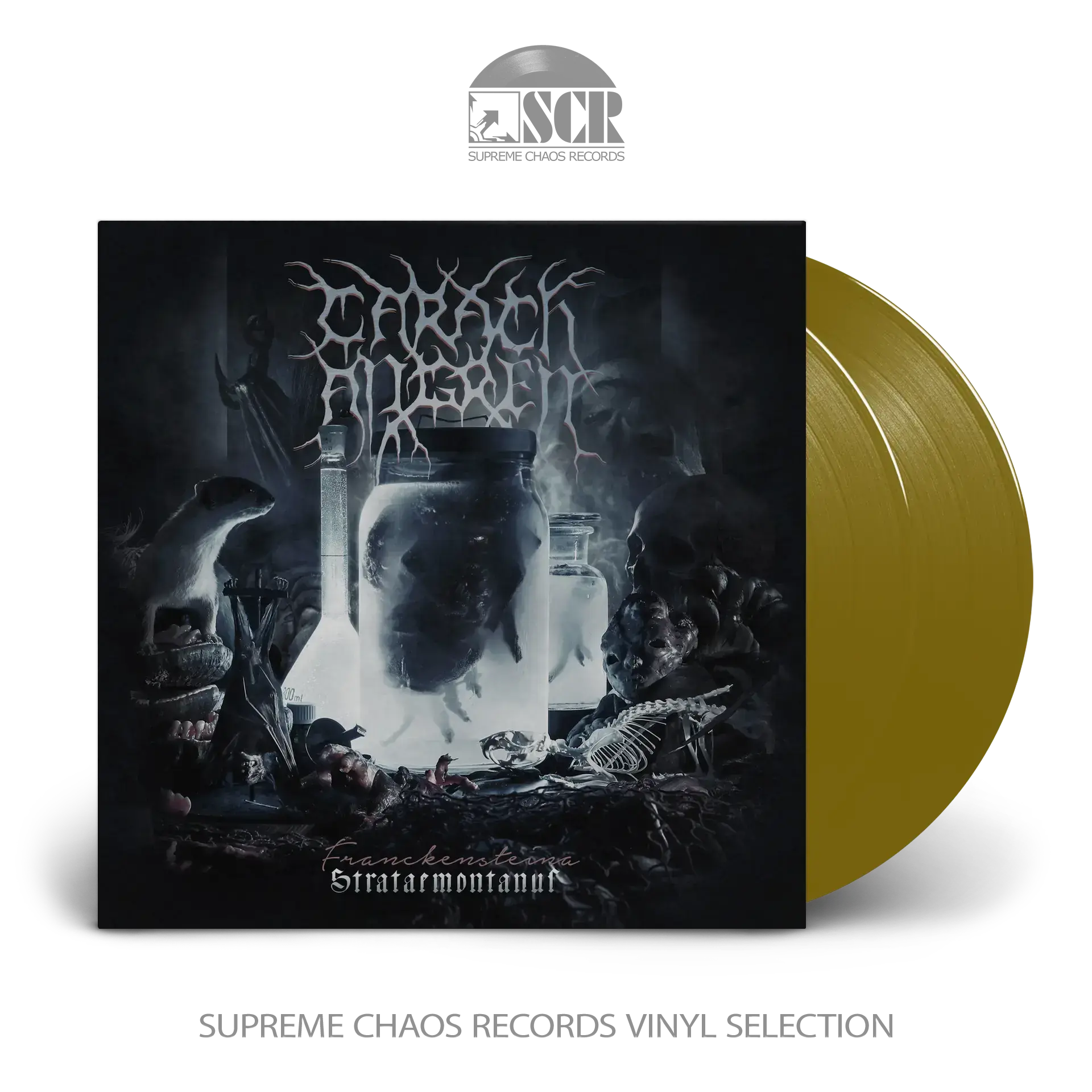 CARACH ANGREN - Franckensteina Strataemontanus · GOLD 2LP (Black Metal Vinyl)