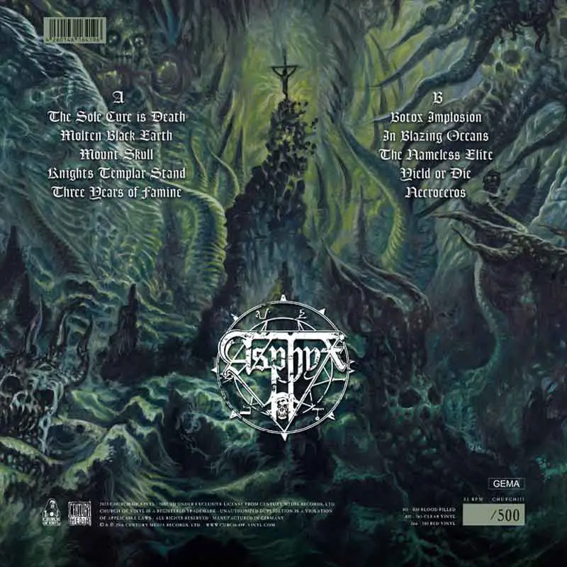 ASPHYX · Necroceros (Deluxe Pop-Up) | CLEAR LP (Death Metal Vinyl) · Picture 5