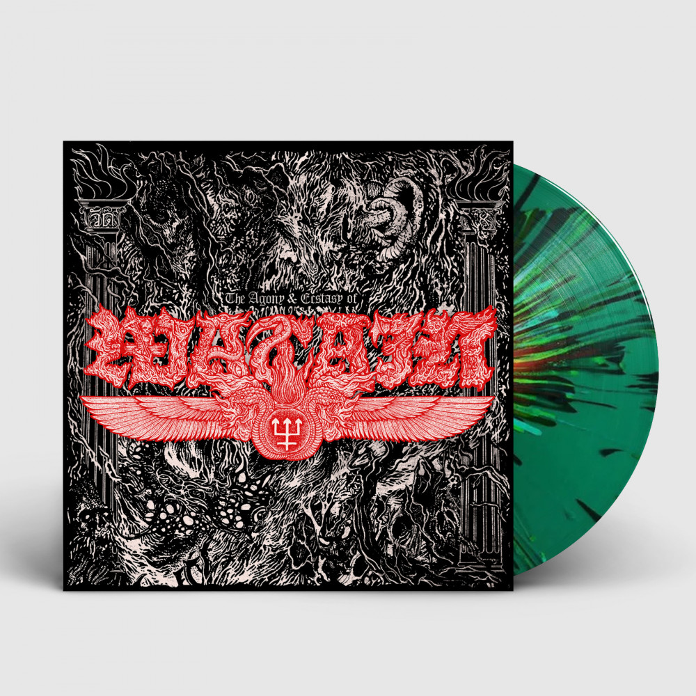 WATAIN · The Agony & Ecstasy of Watain | GREEN/BLACK LP (Black Metal Vinyl)