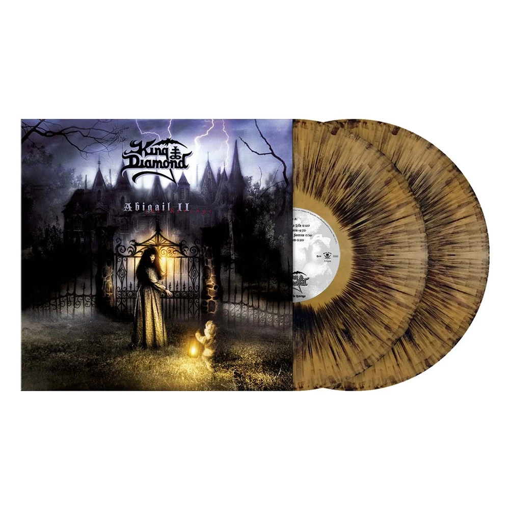 KING DIAMOND · Abigail II: The Revenge | GOLD BLACK DUST 2LP (Heavy Metal Vinyl)