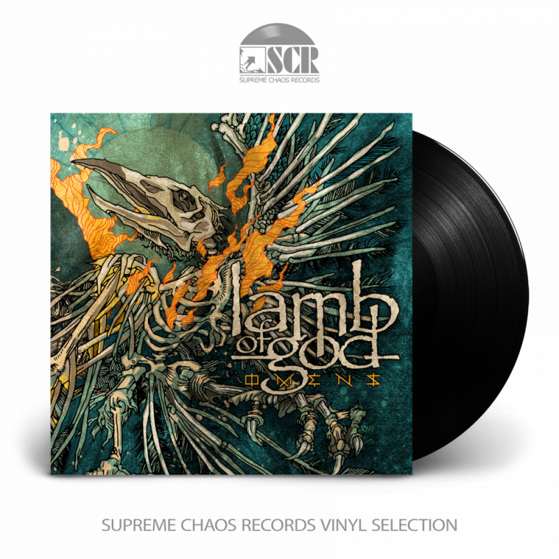 LAMB OF GOD · Omens | BLACK LP (Heavy Metal Vinyl)