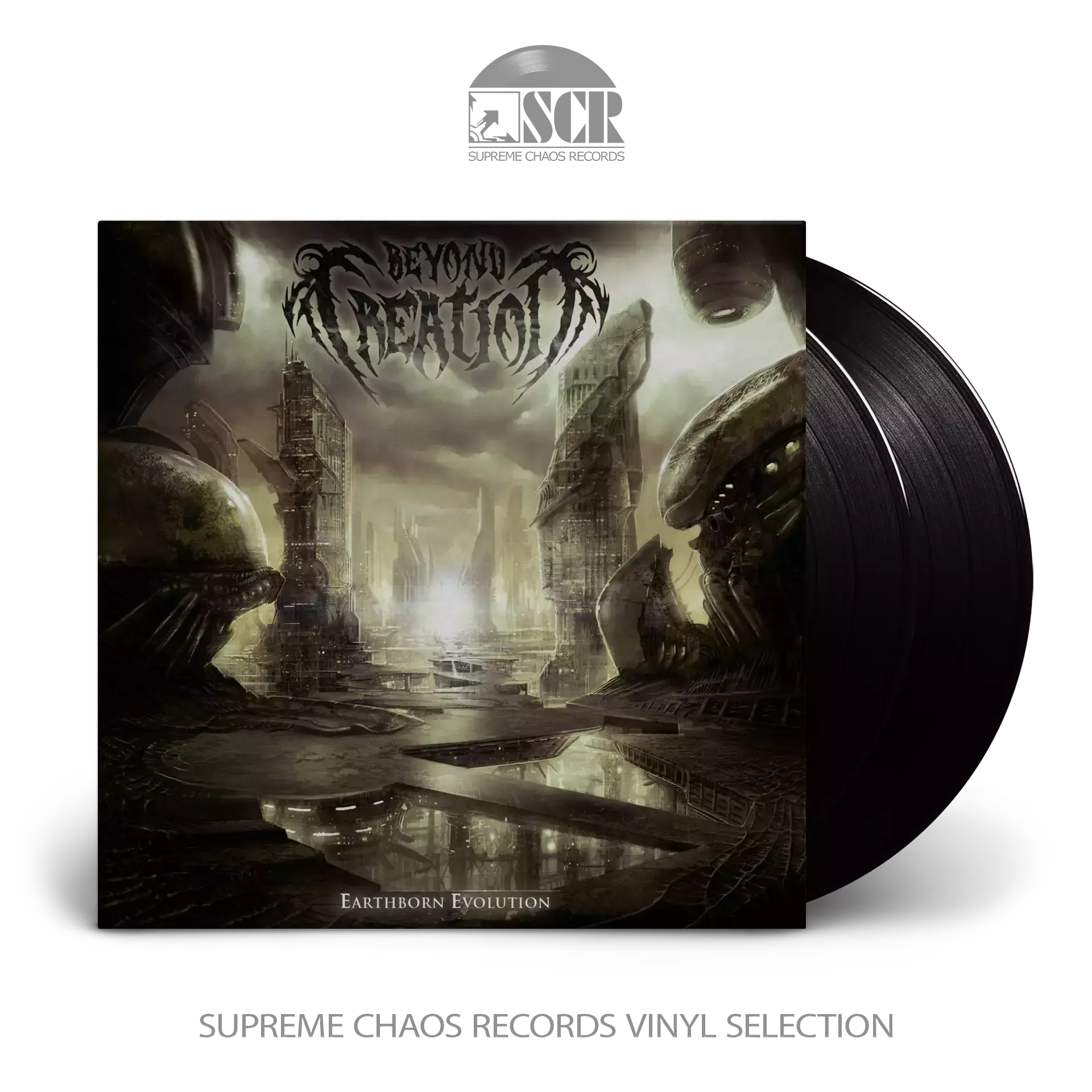 BEYOND CREATION · Earthborn Evolution | BLACK 2LP (Death Metal Vinyl)