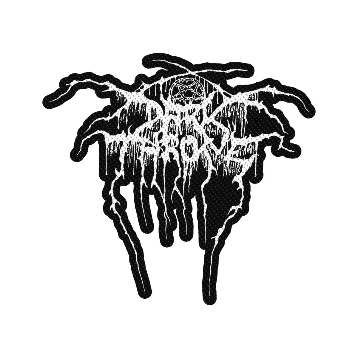 DARKTHRONE · Logo Cut-Out | PATCH (Black Metal Others)