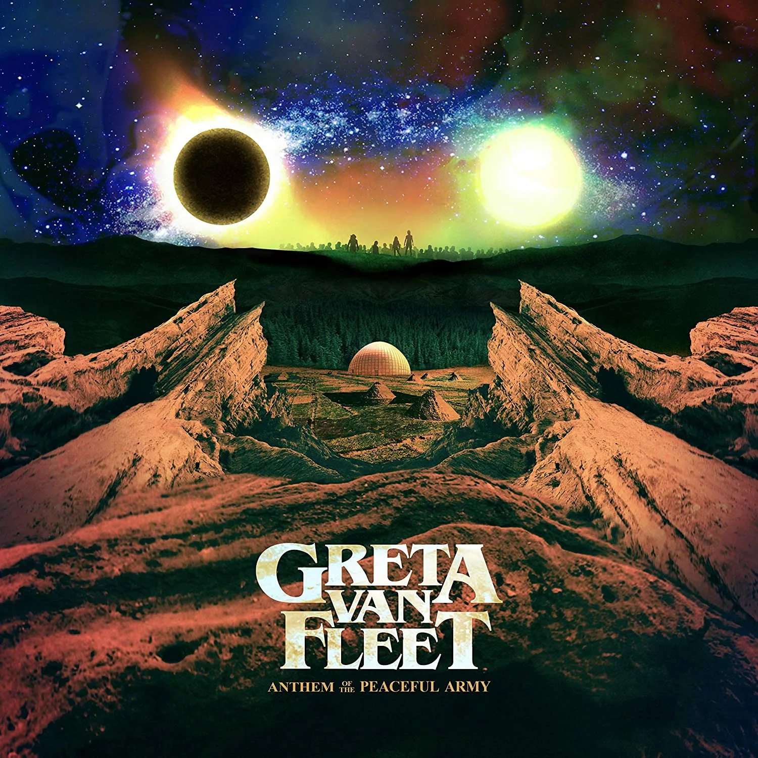 GRETA VAN FLEET · Anthem Of The Peaceful Army | BLACK LP (Hard Rock Vinyl) · Picture 1
