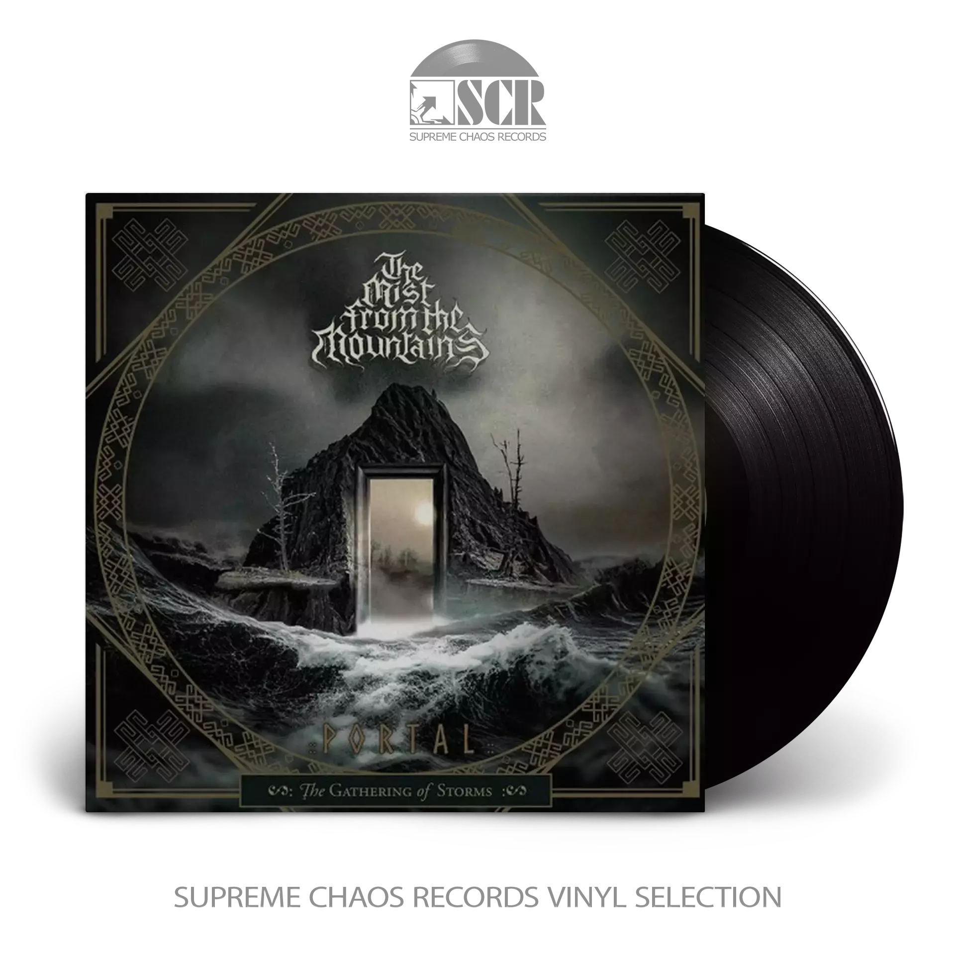 THE MIST FROM THE MOUNTAINS · Portal - The Gathering of Storms | BLACK LP (Black Metal Vinyl)