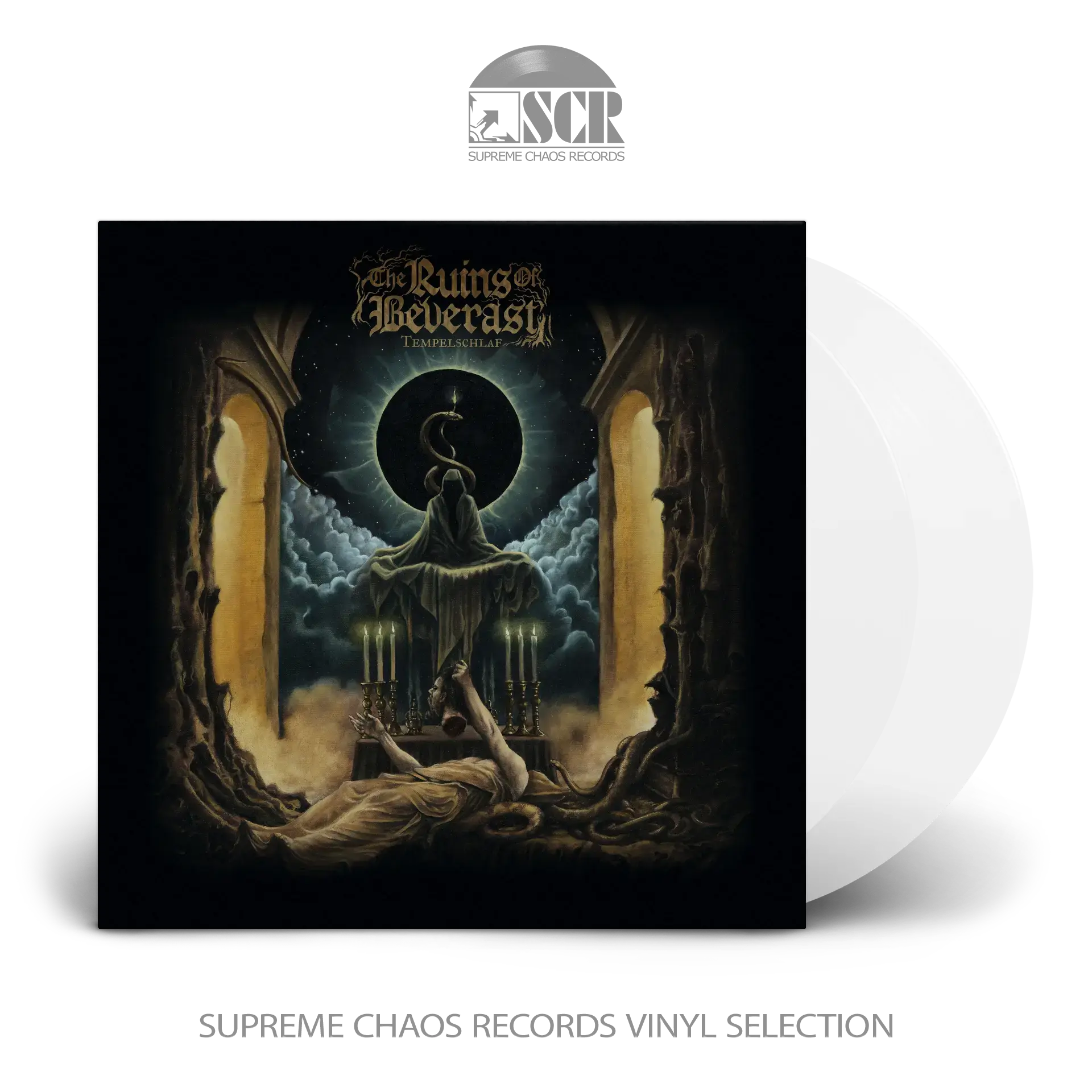 THE RUINS OF BEVERAST · Tempelschlaf | CRYSTAL CLEAR 2LP (Black Metal Vinyl)