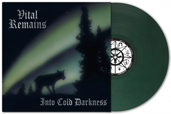 VITAL REMAINS · Into Cold Darkness (30th Anniversary) | DARK GREEN LP (Death Metal Vinyl) · Picture 2