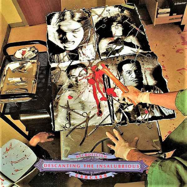 CARCASS · Necroticism - Descanting The Insalubrious | BLACK LP (Death Metal Vinyl) · Picture 1