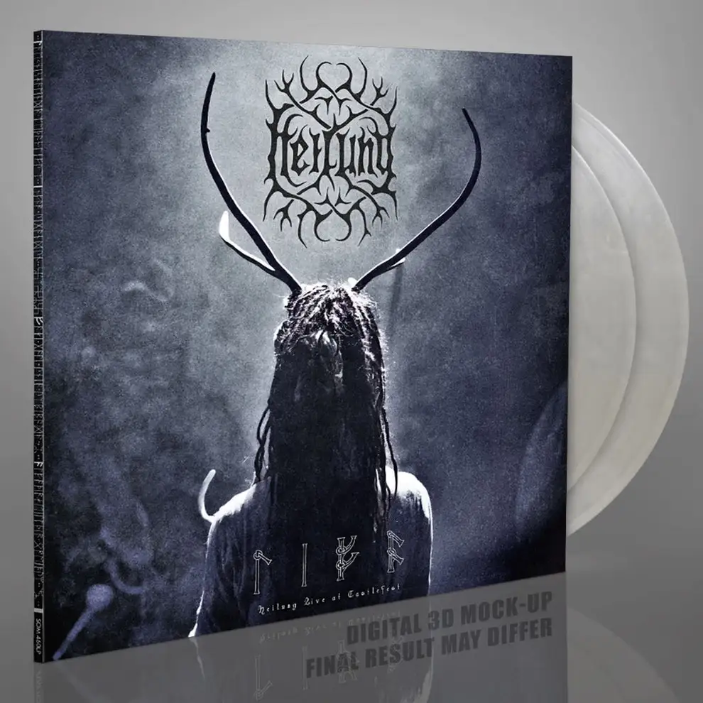 HEILUNG · Lifa - Heilung Live at Castlefest | CLEAR SILVER 2LP (Dark Folk Vinyl) · Picture 2