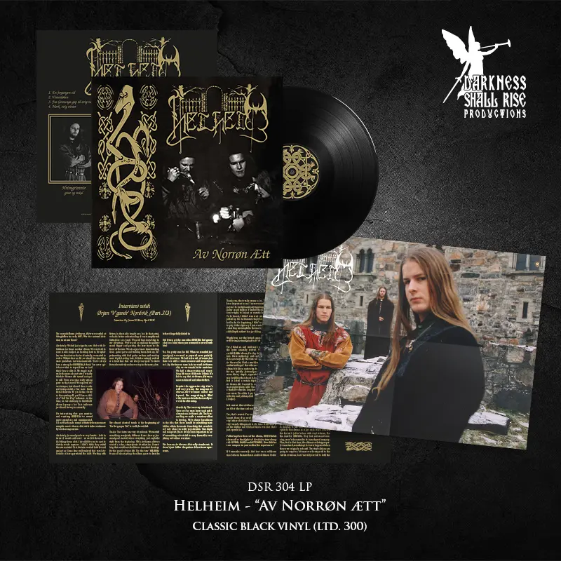 HELHEIM · Av norrøn ætt | BLACK LP (Black Metal/Viking Metal Vinyl) · Picture 3