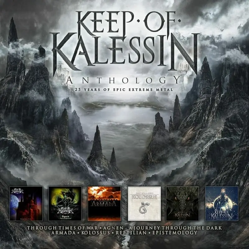 KEEP OF KALESSIN · Anthology - 25 Years Of Epic Extreme Metal | 6CD BOX SET (Black Metal CDs)
