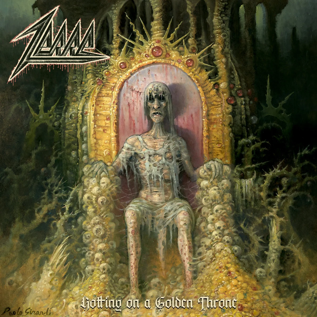 ZERRE · Rotting On A Golden Throne | CD (Thrash Metal CDs)