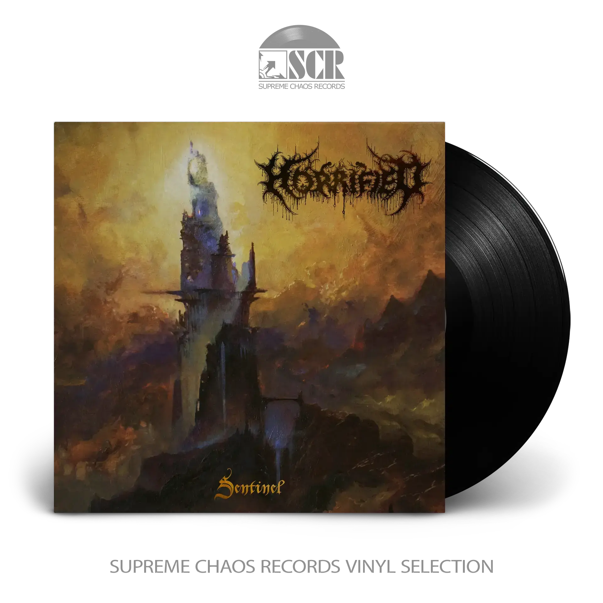 HORRIFIED · Sentinel | BLACK LP (Death Metal Vinyl)
