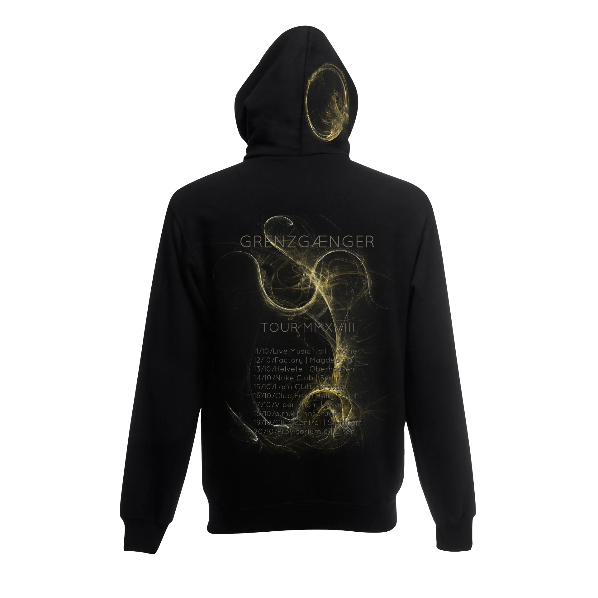 AGRYPNIE · Motiv: Grenzgaenger-Album Tour | ZIPPER (Black Metal Clothes) · Picture 2