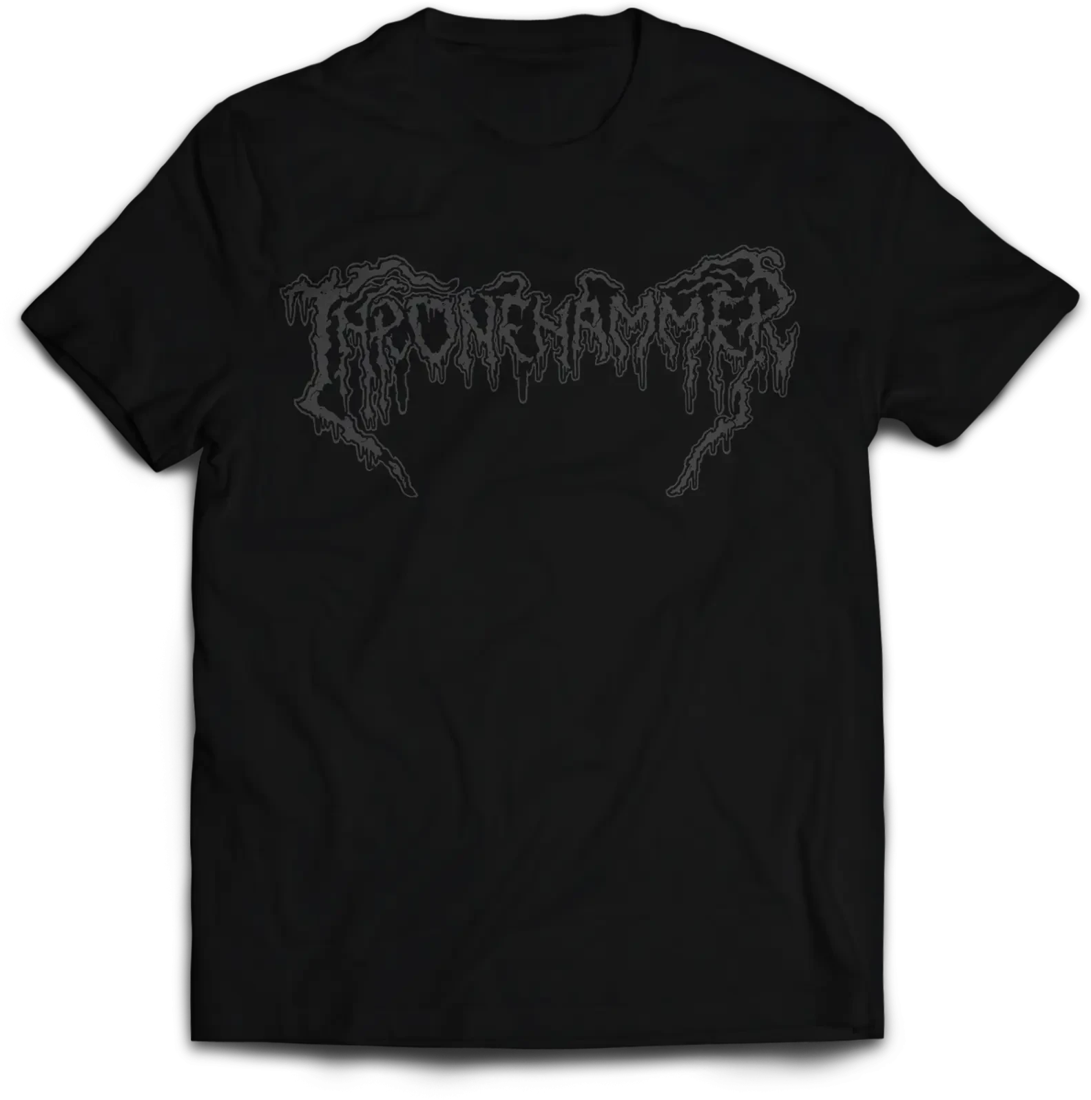 THRONEHAMMER - Slay | Kill | Erase [T-SHIRT+CLEAR WHITE GOLD 2LP] (Doom Metal/Epic Metal/Death Metal/Heavy Metal Vinyl) · Picture 3
