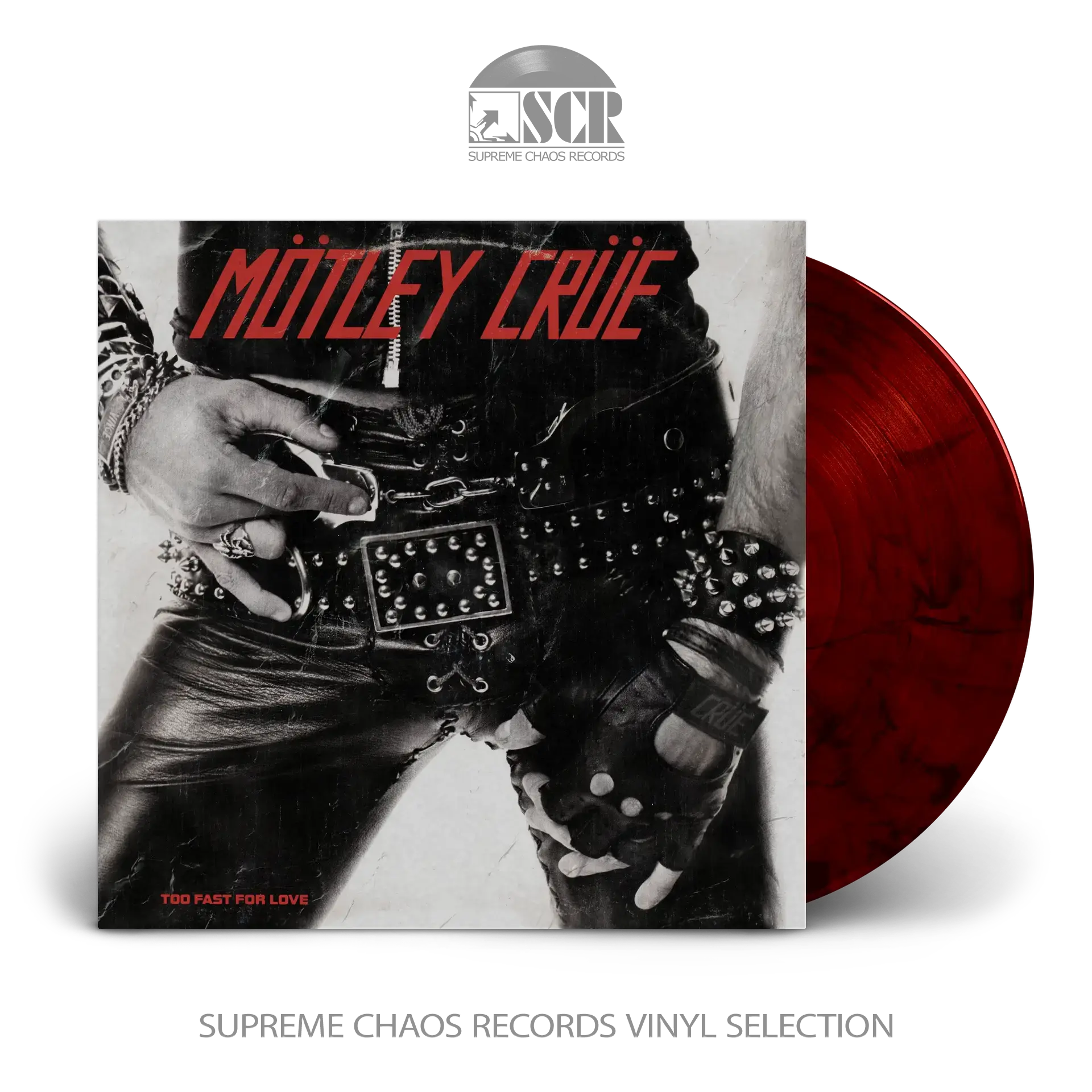 MÖTLEY CRÜE · Too Fast For Love (45th Anniversary) | RED/BLACK LP (Hard Rock Vinyl)