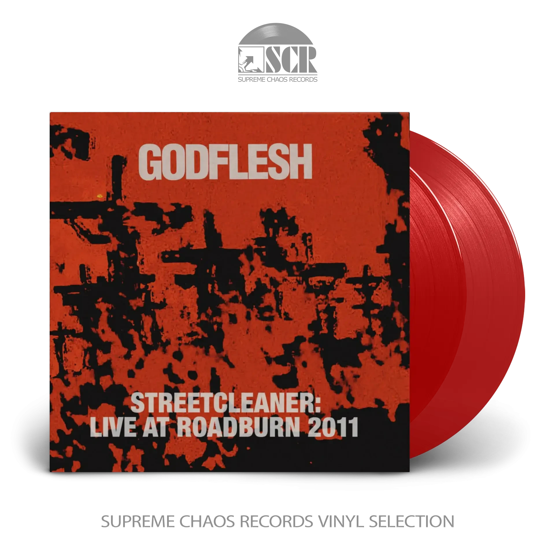 GODFLESH · Streetcleaner - Live At Roadburn 2011 (B-Stock) | RED 2LP (Sludge Vinyl)