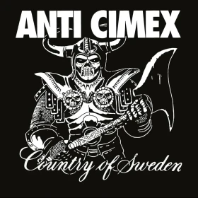 ANTI CIMEX · Absolut Country Of Sweden | WHITE/RED SPLATTER LP (Hardcore/Punk/Heavy Metal Vinyl) · Picture 1