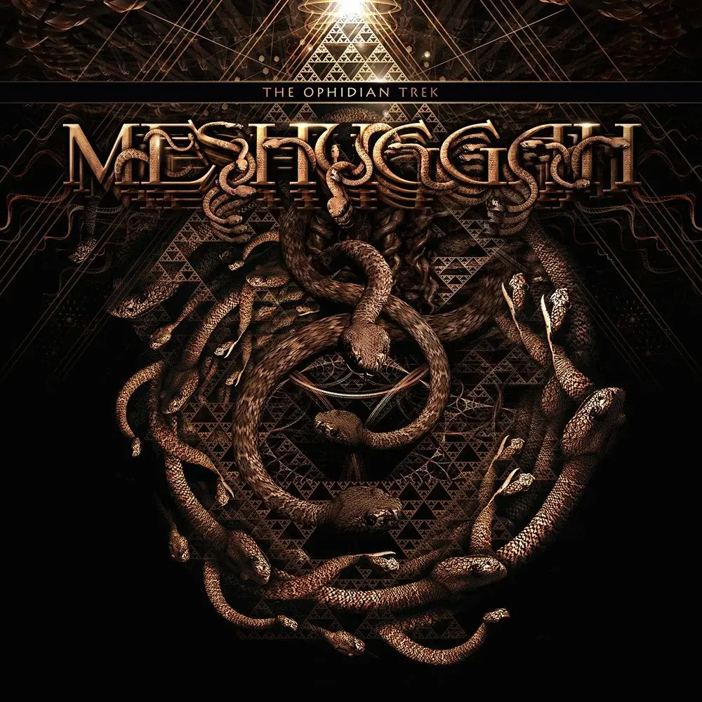 MESHUGGAH · The ophidian trek | GOLD 2LP (Progressive Metal Vinyl) · Picture 1