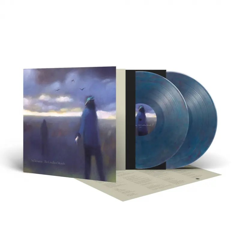 SOL INVICTUS · The Cruellest Month | CRYSTAL CLEAR/BLUE/RED MARBLED DLP (Neofolk Vinyl)