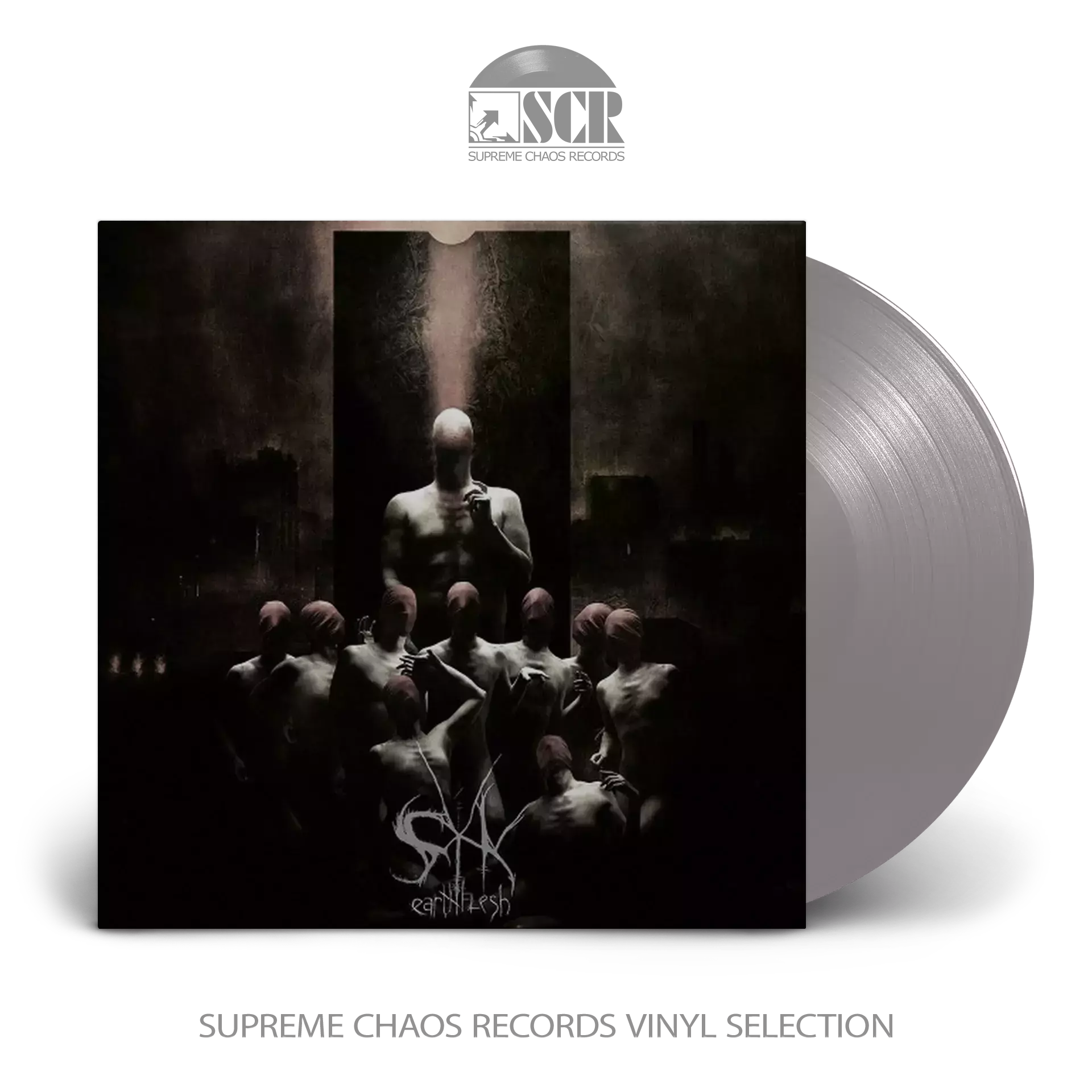 SYK - Earthflesh · SILVER LP (Avant Garde Extreme Progressive Metal Vinyl)