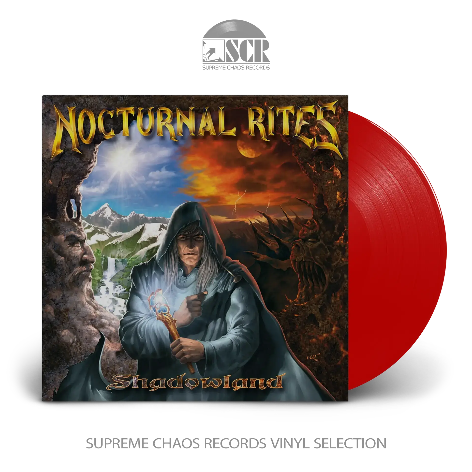 NOCTURNAL RITES - Shadowland (Re-Release) [RED LP] (Heavy Metal Vinyl)
