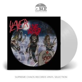 SLAYER · Live Undead | WHITE LP (Thrash Metal Vinyl)
