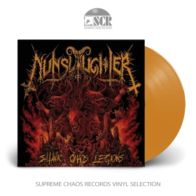 NUNSLAUGHTER · Satanic Chaos Legions | ORANGE LP (Death Metal/Black Metal/Thrash Metal Vinyl)