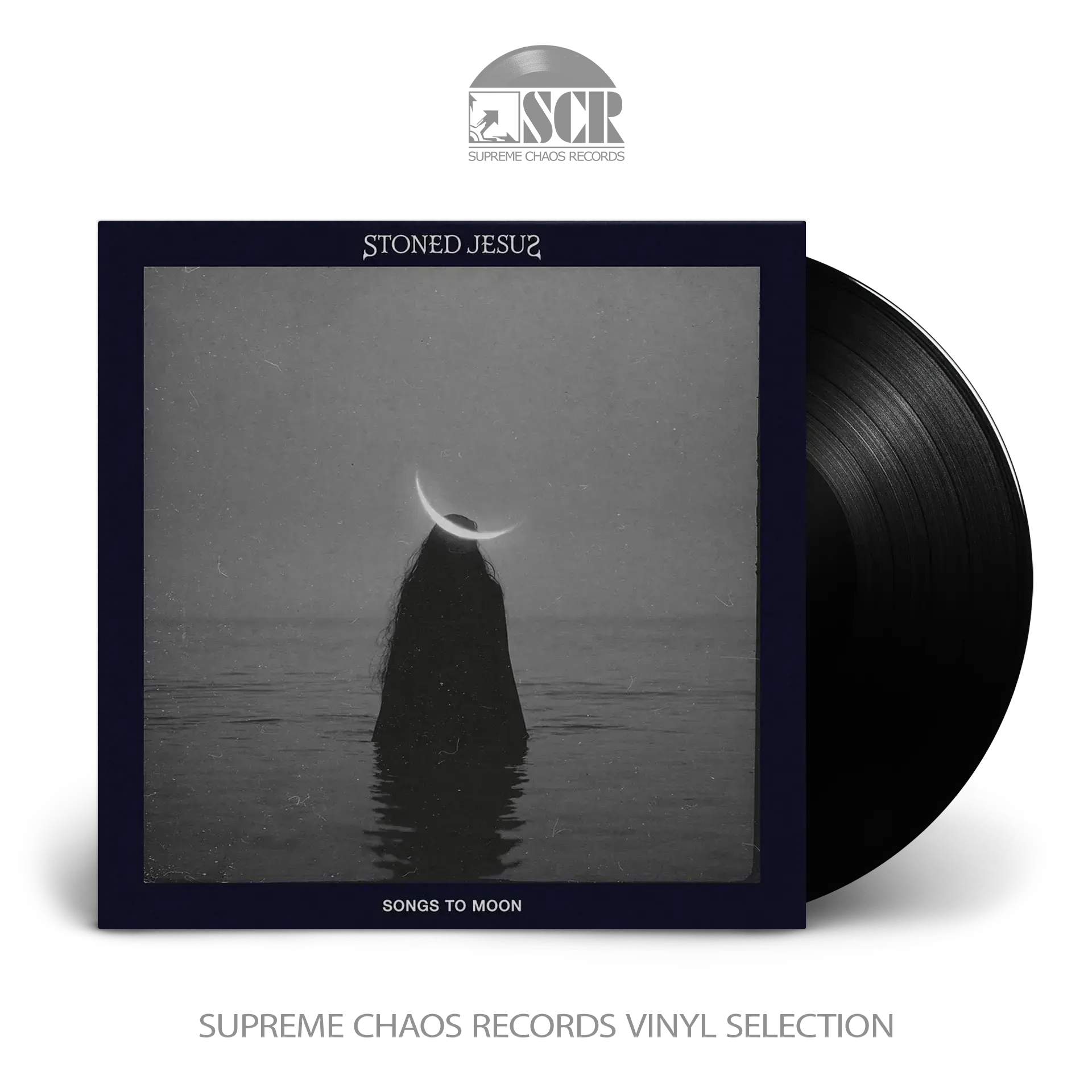 STONED JESUS · Songs To Moon | BLACK LP (Psychedelic Rock/Doom Metal Vinyl)