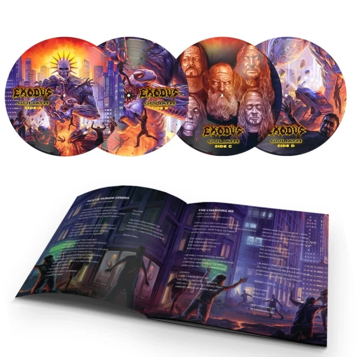 EXODUS · Goliath | PICTURE 2LP (Thrash Metal Vinyl)