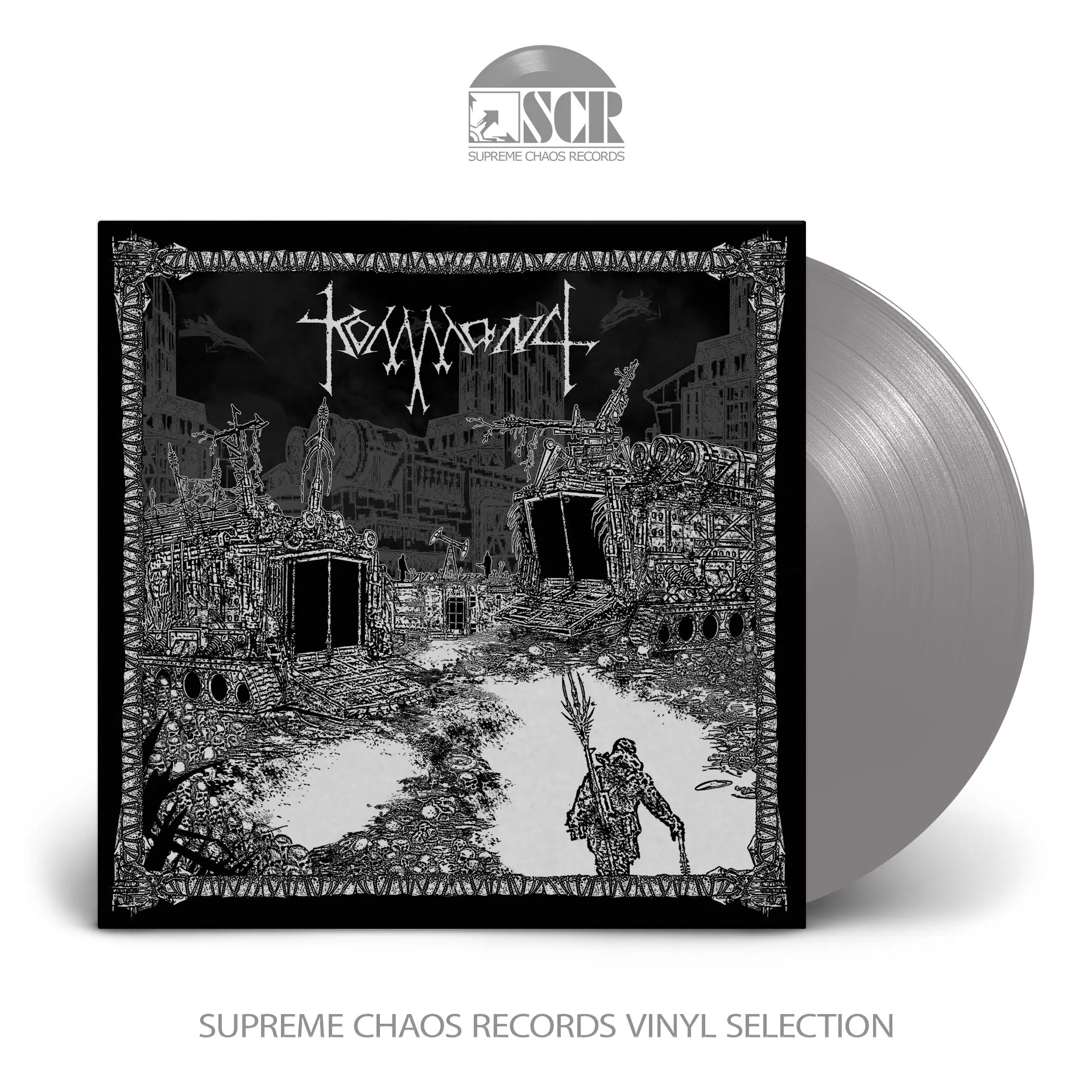 KOMMAND · Death Age (Silver Vinyl) | SILVER LP (Death Metal Vinyl)