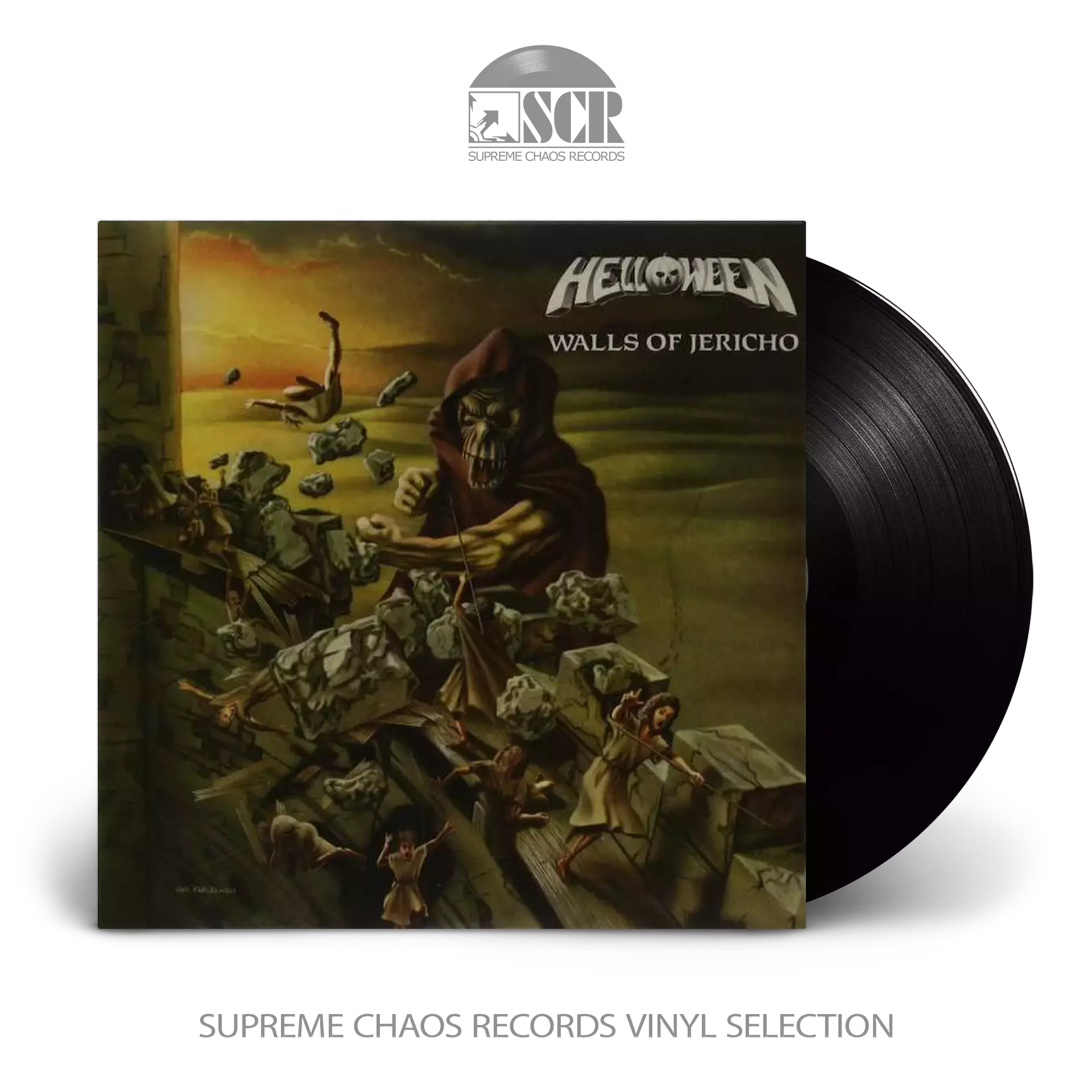 HELLOWEEN · Walls Of Jericho | BLACK LP (Heavy Metal Vinyl)