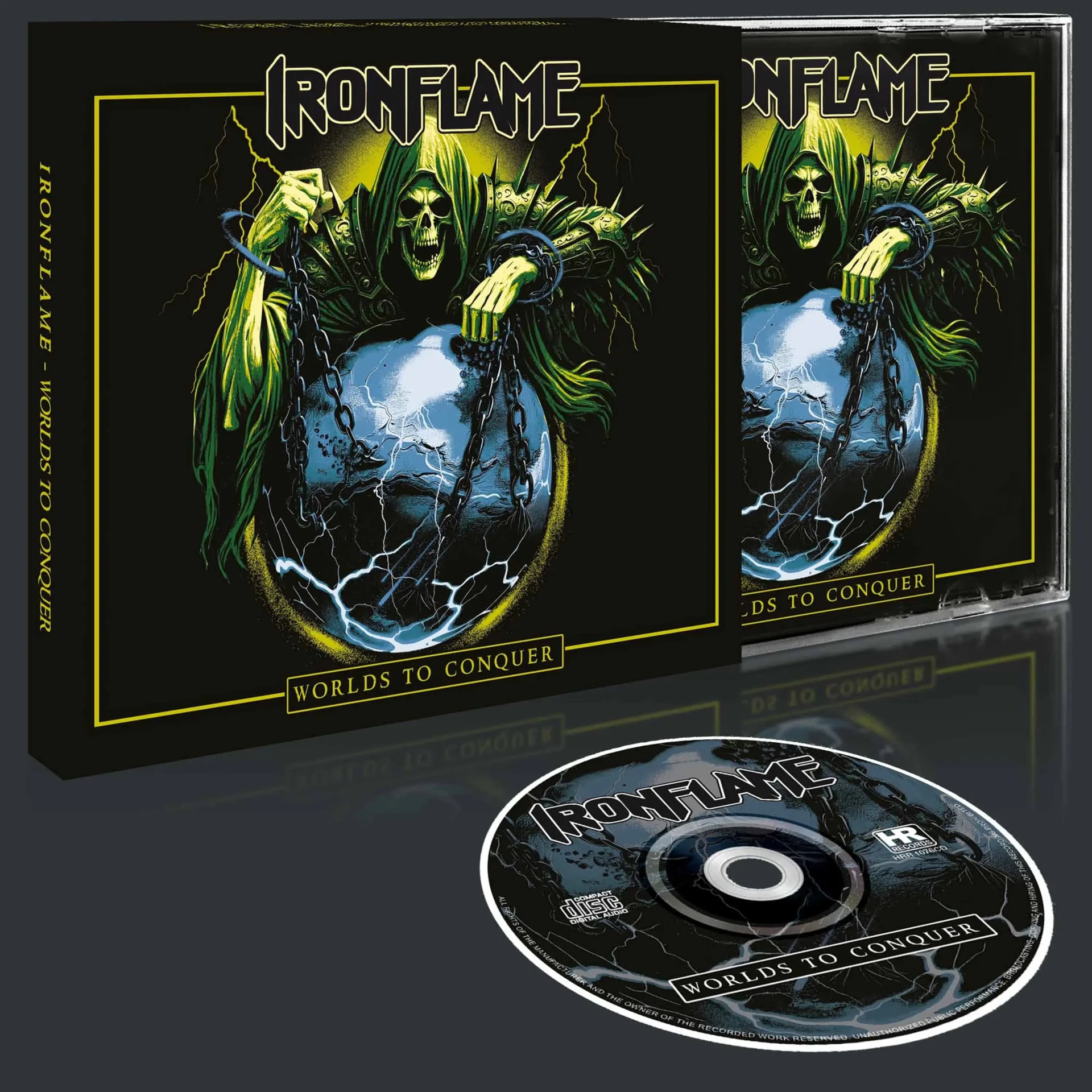 IRONFLAME - Worlds to Conquer [SLIPCASE CD] (Heavy Metal CDs) · Picture 2