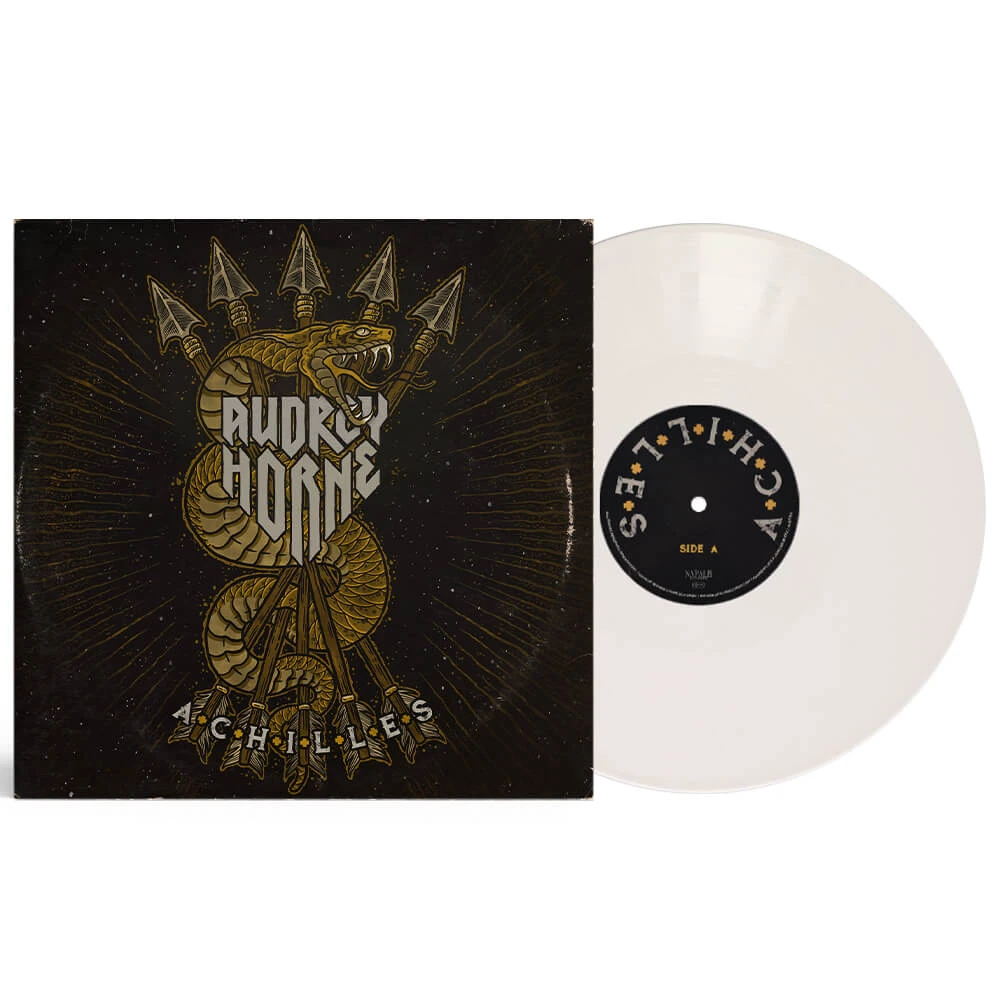 AUDREY HORNE · Achilles | WHITE LP (Hardrock Vinyl) · Picture 2