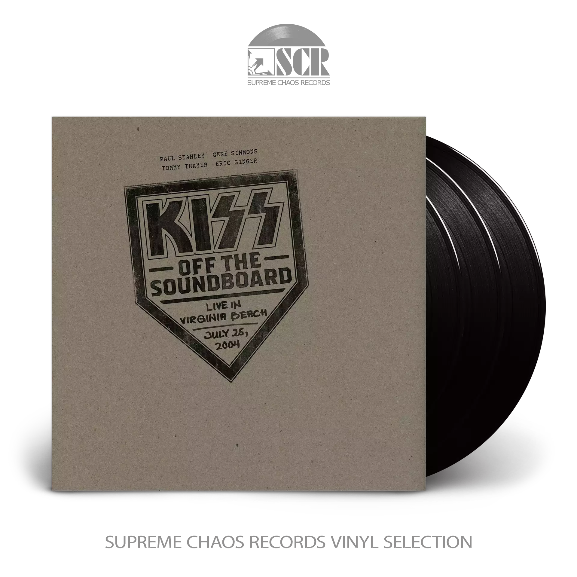 KISS · Off The Soundboard: Live In Virgina Beach 2004 | BLACK 3LP (Hard Rock Vinyl)