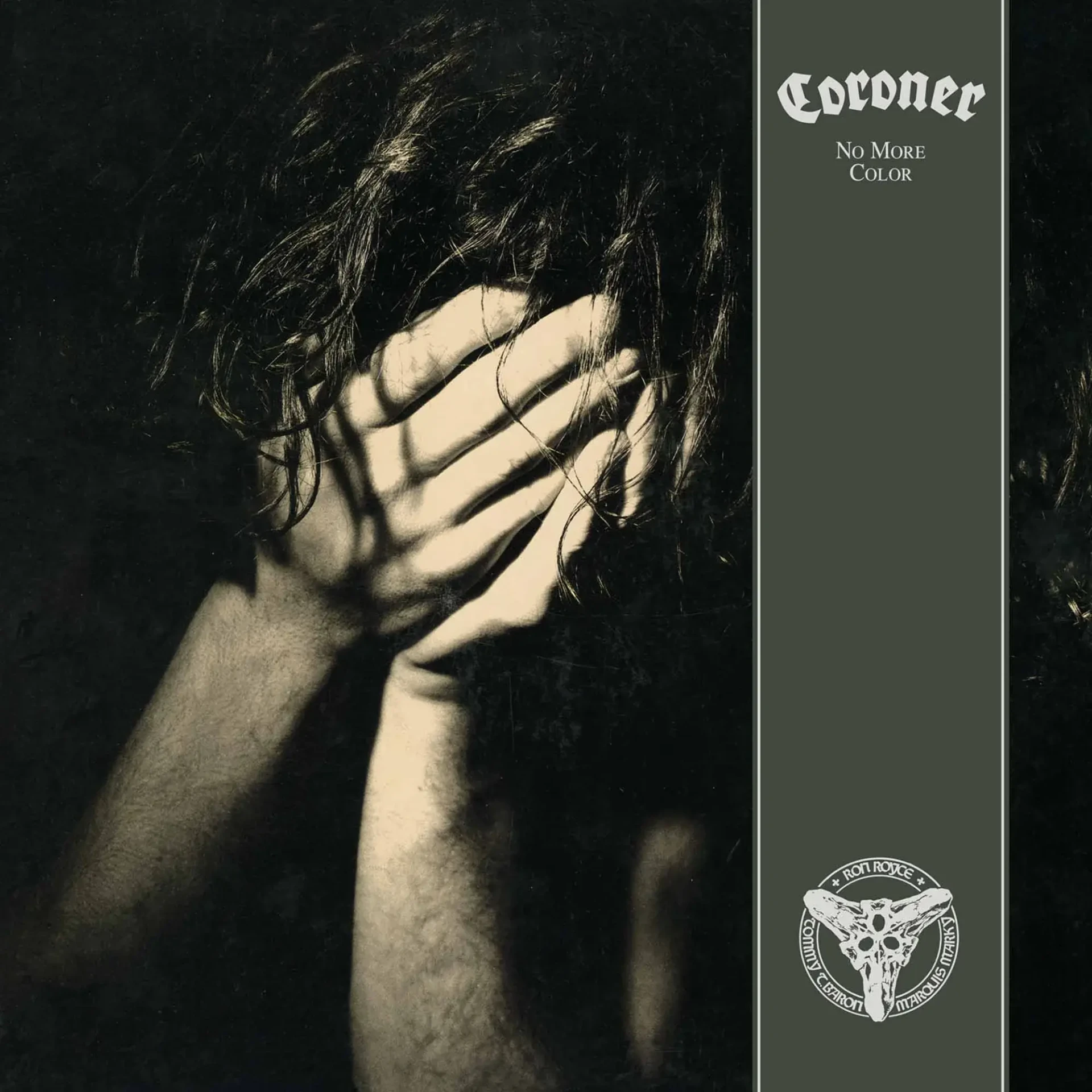 CORONER - No More Color [BLACK ICE/SILVER MARBLED LP] (Thrash Metal Vinyl) · Picture 1