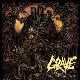 GRAVE · Burial Ground | BLACK LP (Death Metal Vinyl) · Picture 1